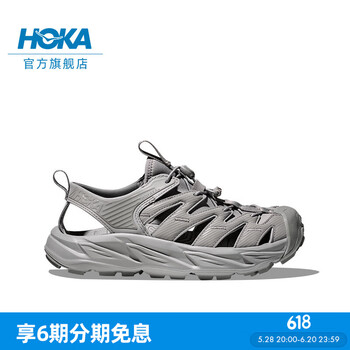 HOKA ONE ONE 男女款夏季溯溪鞋霍帕拉 HOPARA「OG」透气舒适缓震 【新色】恒星灰/恒星灰 40
