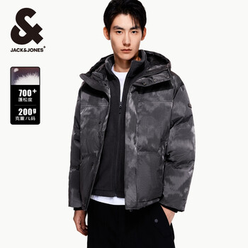 杰克琼斯 反季清仓！男士短款连帽羽绒服合集