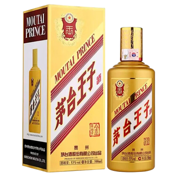 茅台 金王子 酱香型白酒 53度 500ml 单瓶装