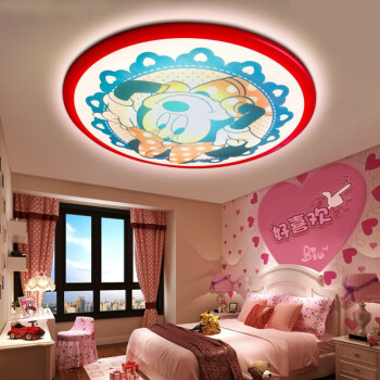 飞利浦（PHILIPS）儿童房卧室吸顶灯迪士尼米妮简约现代可爱童趣创意卡通装扮吸顶灯led吸顶灯