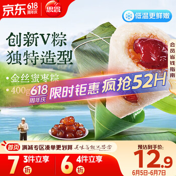 思念 400G金丝蜜枣V粽（16袋）