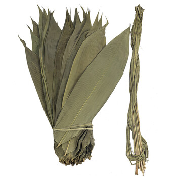 粽子叶新鲜粽绳草特大号天然粽叶干包粽子的叶子70张广西纯