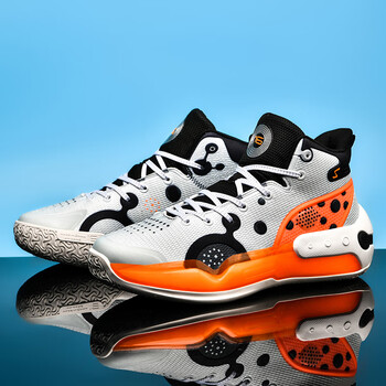 乔丹官方夏季驭帅16篮球球鞋男南海岸男鞋2022新款体育生回弹运动灰桔