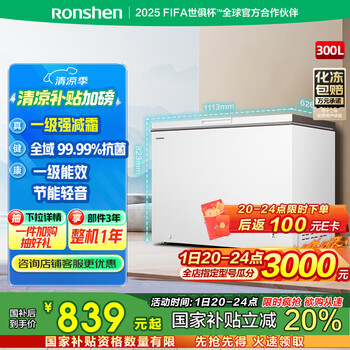 容声 300升冷藏冷冻可转换冰柜 BD/BC-300ZMSM