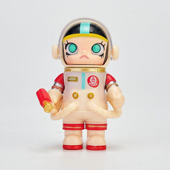 泡泡玛特(pop mart)mega珍藏系列100 space molly周年盲盒茉莉确认款