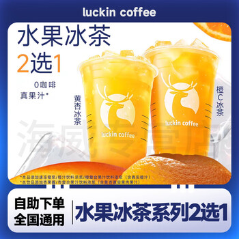 蜜雪冰城 棒打鲜橙 2杯 京东闪送