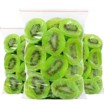 猕猴桃干奇异果干绿心弥胡桃干片蜜饯果脯零食 猕猴桃干100g*1袋.