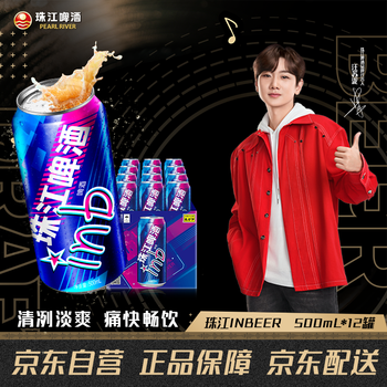 珠江啤酒(PEARL RIVER)8度 珠江InBeer啤酒 500ml*12听 整箱装