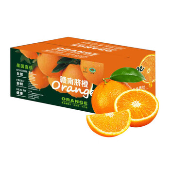 集南鲜 赣南脐橙 9斤