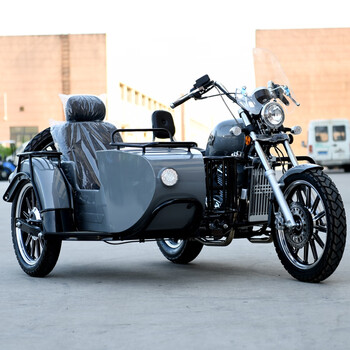 regal raptor大地鹰王边三轮摩托车400c双缸水冷侉子偏三轮复古国四