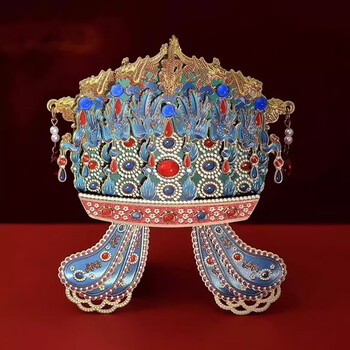 国博凤冠冰箱贴孝端皇后九龙九凤北京故宫博物院文创纪念品伴手礼 国博九龙九凤冠冰箱贴-木质款【礼盒装】