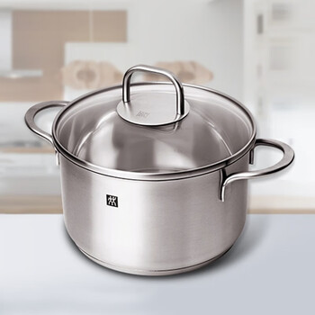 双立人(zwilling)德国twin nova plus1810不锈钢汤锅家用小号煲汤焖