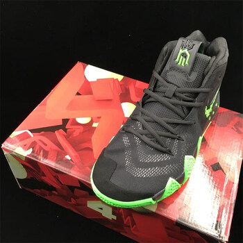 欧文5代篮球鞋毒液taco埃及黑白橙kyrie 4万圣节黑人月男女运动鞋 4代