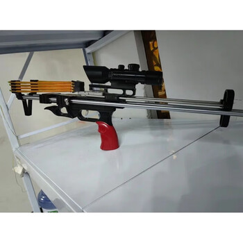 速泽奇优宝户外双拉锯猎鹰勾魂全金属加长杆弹弓激光伸缩高精准欧美加