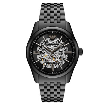 阿玛尼armani新品手表男机械表新款运动时尚镂空自动ar60093ar6009343