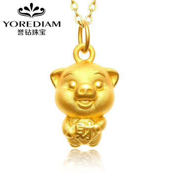 誉钻黄金猪吊坠本命年纯金猪项链十二生肖猪足金999金小猪项链3d硬金猪牌结福猪宝宝吊坠 18k金链精品 配证书 图片价格品牌报价 京东 誉钻黄金猪吊坠本命年纯金猪项链十二生肖猪足金999金小猪项链3d硬金猪牌结福猪宝宝吊坠 18k金链精品 配证书 图片价格品牌报价 京东
