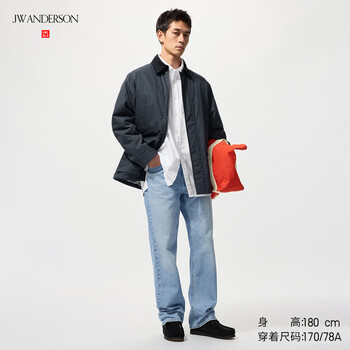 UNIQLO 优衣库 男装女装直筒牛仔裤/水洗产品25秋冬合作款系列479816 63
