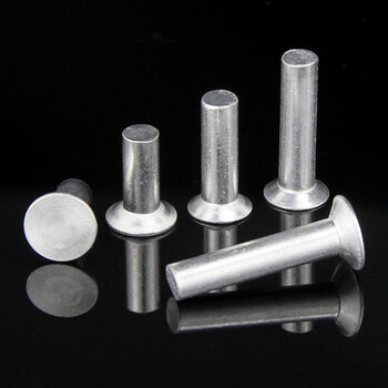 中宇航达 航空沉头铝铆钉 铝制实心铆钉 平帽铝钉 锥型平头柳钉子  m6