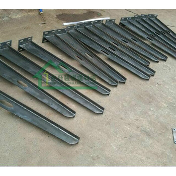 雨棚牛腿满焊 雨棚支架钢架 钢梁支架牛腿 点式幕墙爪件配件玻璃幕墙