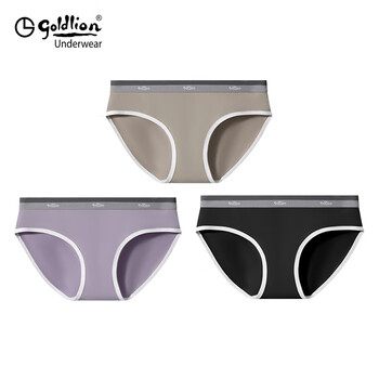 goldlion 金利来 3条装 女士棉三角内裤