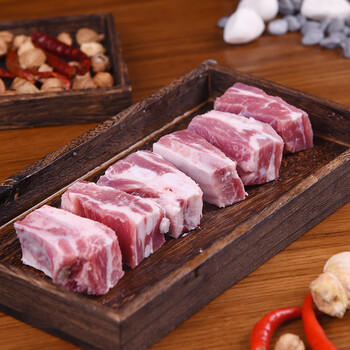 黔大侠贵州高原无抗山猪精肋排块 2.7斤 红烧排骨肋排猪肉生鲜源头直发