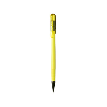 派通（Pentel）0.5mm自动铅笔笔帽式活动铅笔A105C黄色