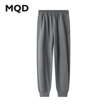 马骑顿针织长裤 深麻灰 170