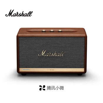 马歇尔（Marshall）ACTON II VOICE语音智能音箱无线蓝牙摇滚音响 棕色