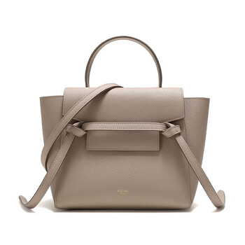 女包celine赛琳思琳女士牛皮手提单肩斜挎包189003zva18lt浅灰褐色