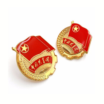 欧唛标准款/共青团团徽/别针/磁铁扣/蝴蝶扣/学生成人团徽10枚装 团徽