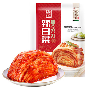 金刚山延吉辣白菜 韩式免切泡菜朝鲜族咸菜下饭菜155g*1袋 源头直发