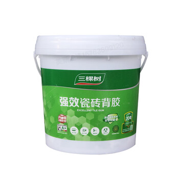 三棵树(3trees)瓷砖背胶强力背涂胶玻化砖粘贴家装墙砖粘合剂大砖上墙