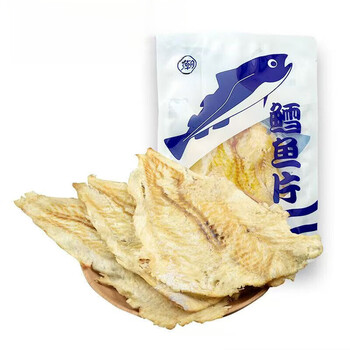 即食鳕鱼片烤鱼片小鱼干含淀粉香烤鳕鱼片 鳕鱼片60g*1袋.
