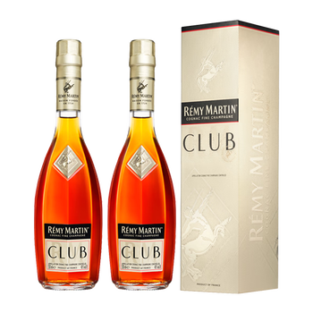 人头马（Remy Martin）CLUB干邑白兰地 350ml*2