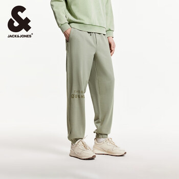 杰克·琼斯（JACK&JONES）男装潮流运动休闲裤子简约百搭男裤合集 鼠尾草色22511D029 30 170
