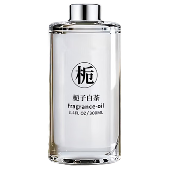 记奢全季禅茶酒店香薰室内持久散香家用房间淡香(不配藤条) 栀子白茶