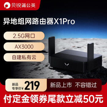 贝锐蒲公英X1Pro异地组网路由器AX3000千兆2.5g网口wifi6无线USB口自建私有云存储旁路组网云打印内网穿透 X1pro X1pro