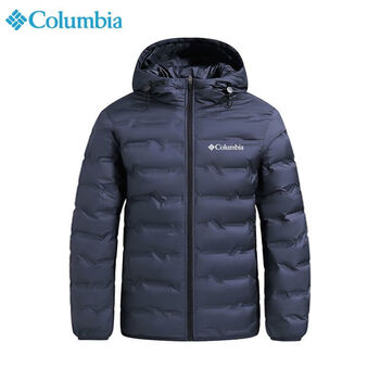 Columbia 哥伦比亚 户外羽绒服 男女石墨烯连帽秋冬轻薄保暖御寒休闲情侣外套