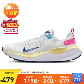 国家补贴:NIKE 耐克 男子公路跑步鞋 INFINITY RUN 4 DR2665-009 42