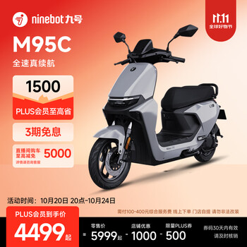 九号 远航家 M95C 电动摩托车 JH1500DT-4