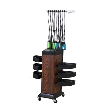 数码烫发机艾文热烫发机器24v理发店陶瓷美发智能发廊店专用 24v木纹