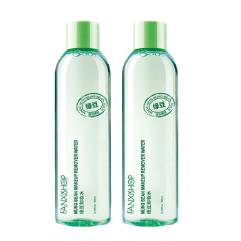 凡茜绿豆卸妆水180ml 眼唇脸部卸妆油水乳液温和清洁 2瓶