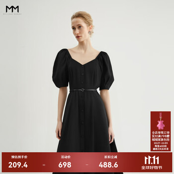 麦檬 MM 麦檬 女士法式连衣裙 5E4392891