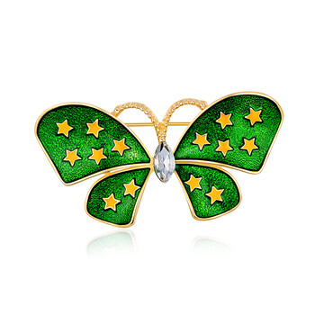 mbox胸针女日韩时尚百搭俏皮可爱清新少女学生化蝶飞别针胸花配饰