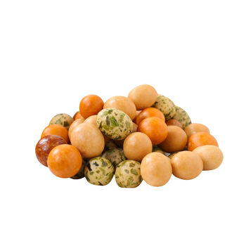 多彩鱼皮花生 裹皮花生脆皮花生多味花生网红怀旧休闲零食小吃食品