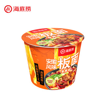 海底捞火鸡面土豆泥拌面速食方便面早餐泡面冲泡即食免煮面条【任选】 安徽风味板面_香辣味_145G*1盒