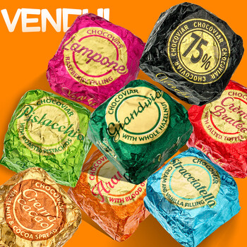 闻绮 Venchi 意大利进口鱼子酱状纯黑巧克力 8口味各1颗共8颗