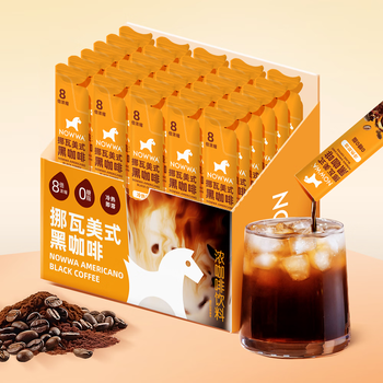 挪瓦 NOWWA 可可风味黑咖啡液 15g*30条