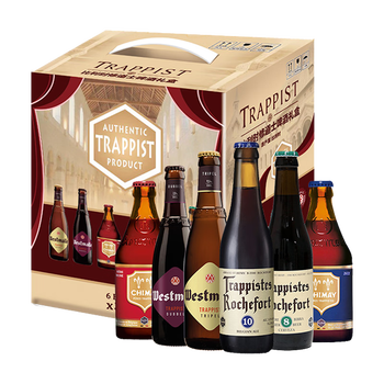 TRAPPISTES ROCHEFORT修道院系列 茜麦尔/罗斯福/智美六口味礼盒330ml*6瓶 端午送礼