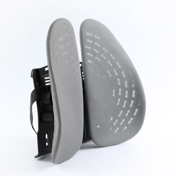 冠楚人体工学护腰靠垫办公椅坐垫 灰色